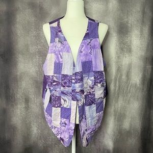 Vintage Purple Vest